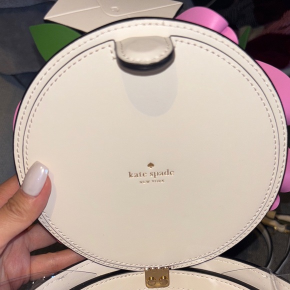 Kate Spade Polka Dot Flower Bouquet Crossbody Bag - Picture 5 of 7